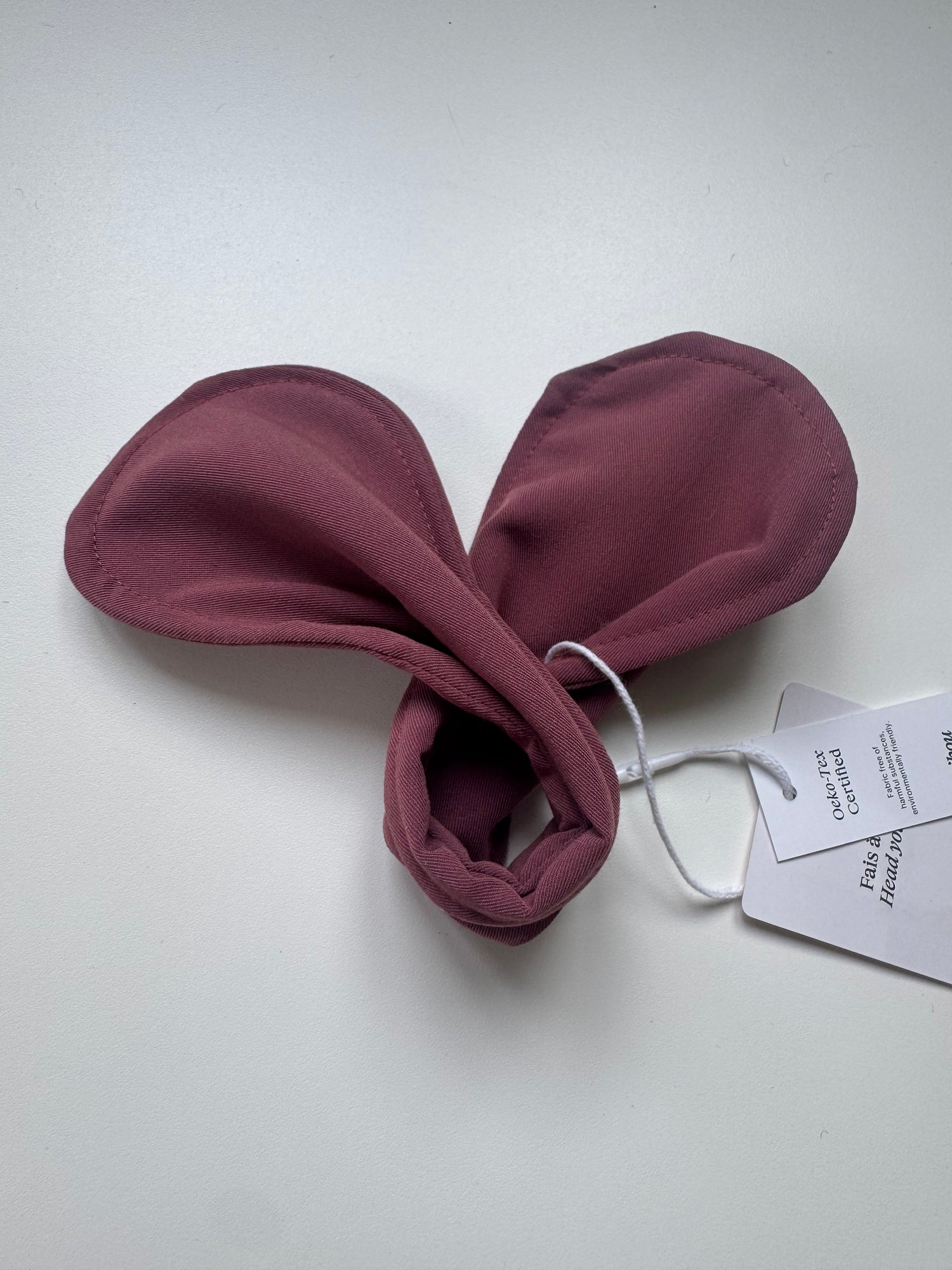 Échantillon - Accessoire à chignon rose des bois