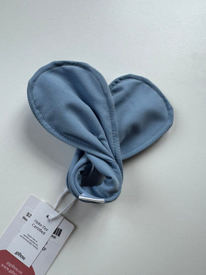Échantillon - Accessoire chignon bleu bébé