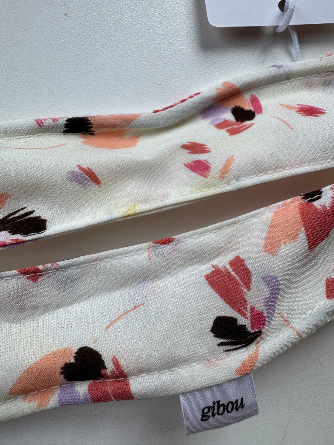 Échantillon - Accessoire à chignon blanc petites fleurs