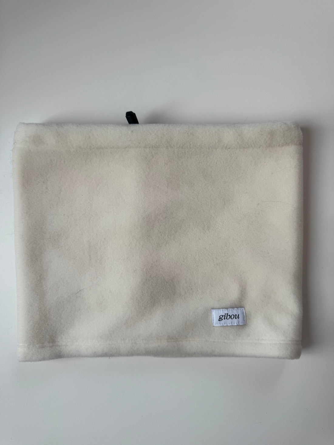 Échantillon - Cache cou crème