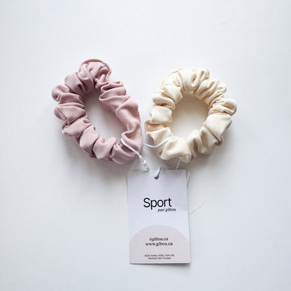 Technical Fabric Scrunchies Duo