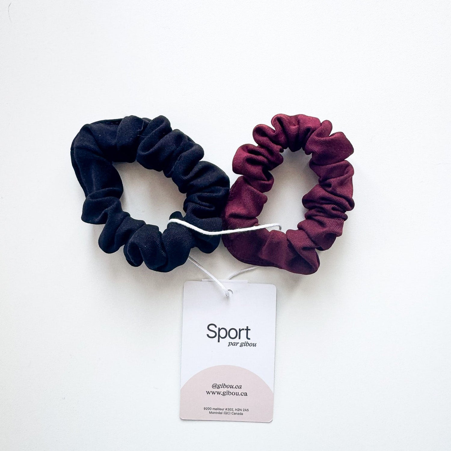 Technical Fabric Scrunchies Duo