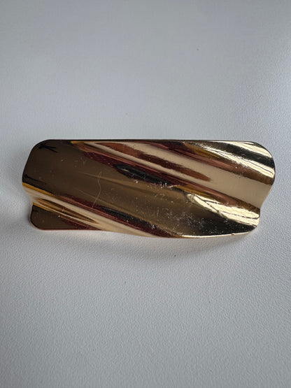Échantillon - Barrette métallique or Ludi