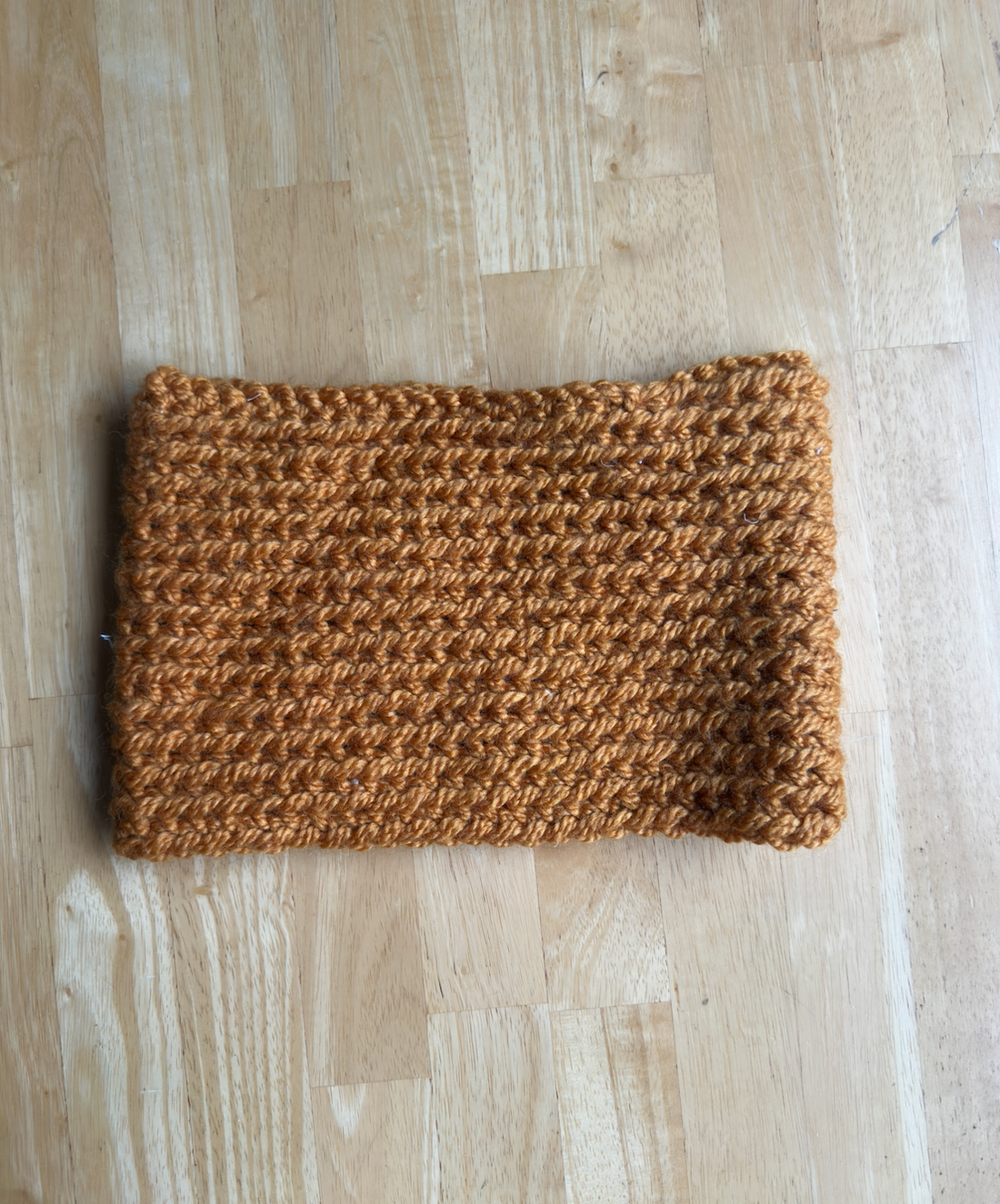 Échantillon - Cache-cou tricoté à la main