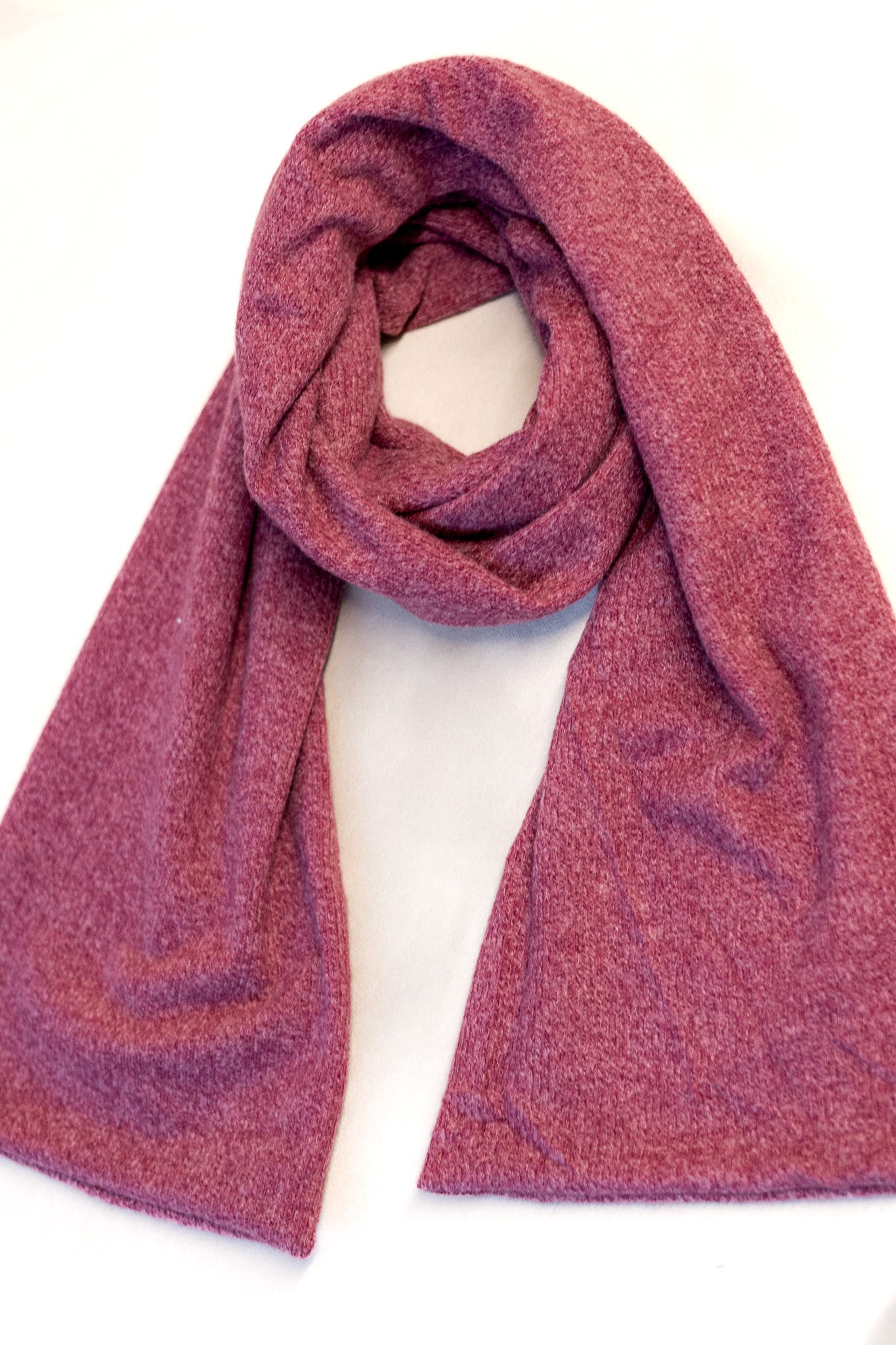 Foulard douceur framboise - gibou.ca