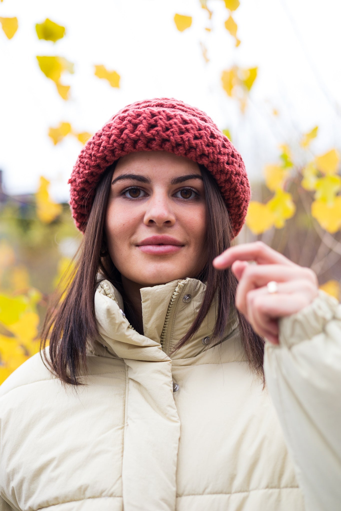 Tuque retournée tricotée à la main - gibou.ca